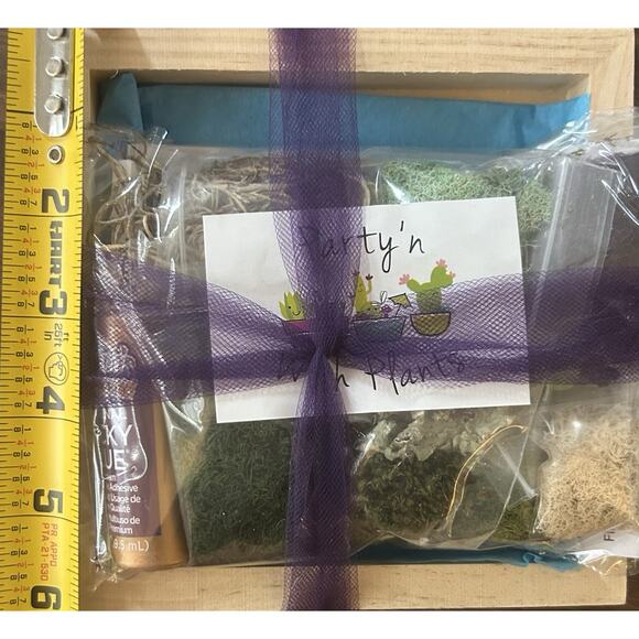 DIY Craft Party’n With Plants Moss Wall Art Kit - Picture 2 of 3